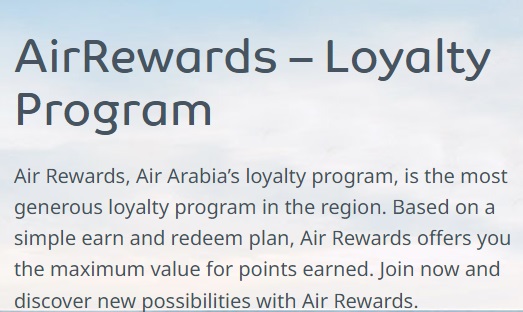 AirArabia Código promocional